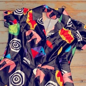 Colorful Eleven Romper Halloween Costume Sz Large